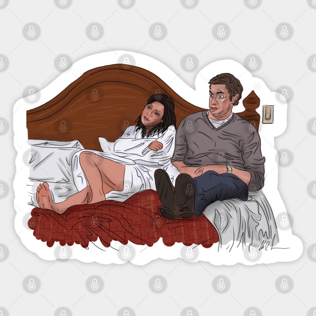 The Office: It's Cathy! Sticker by 51Deesigns